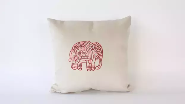 Подушка Evila Originals, бежевый