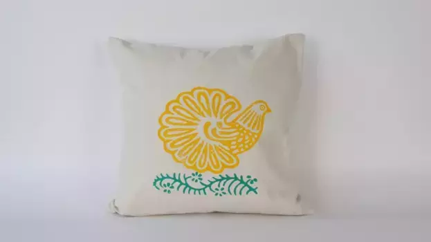 Подушка Evila Originals, бежевый