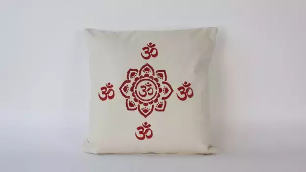 Подушка Evila Originals, бежевый