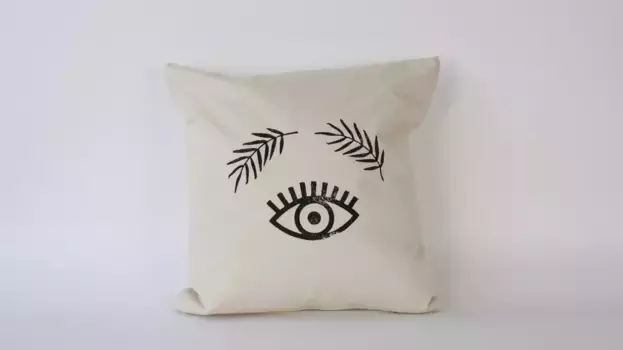 Подушка Evila Originals, бежевый