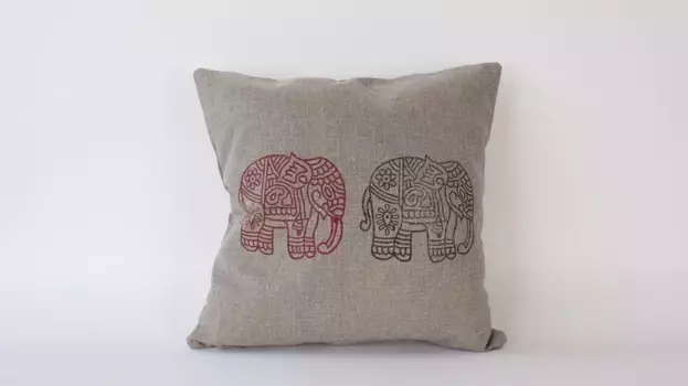 Подушка Evila Originals, коричневый