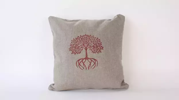 Подушка Evila Originals, коричневый