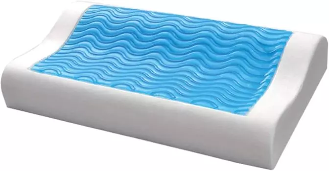 Подушка Future GEL из вискозной пены с гелевой подушечкой 63х35х11/9 см Sonstige