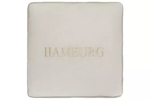 Подушка Гамбург хлопок белая Natur24