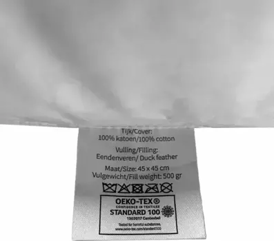 Подушка Gek op kussens!, белый