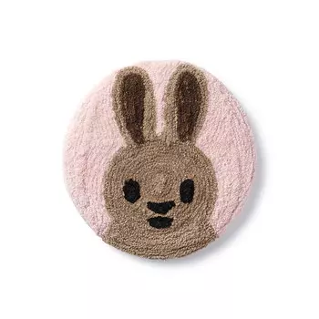 Подушка GU с вышивкой, белый