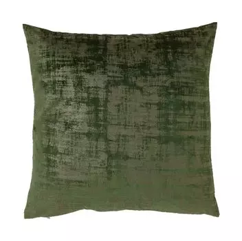Подушка - Хаки - 50 х 50 см - винтажный бархатный вид Blyco Textil Group BV