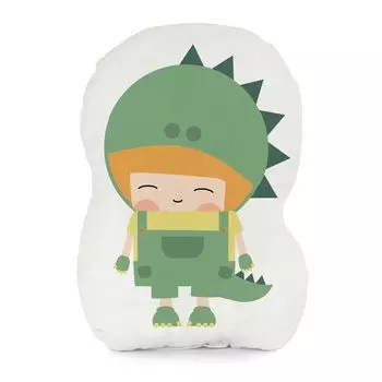 Подушка HappyFriday Happynois Happydino Colorful 40 x 30 см