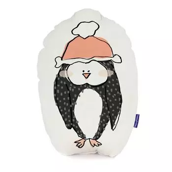 Подушка HappyFriday Moshi Moshi Colorful Penguin 40 x 30 см