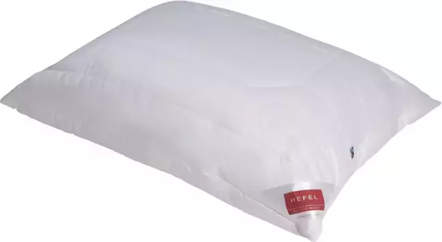 Подушка Hefel из натурального волокна "Klimacontrol Fair", (1 шт.) 80х40 см, белый