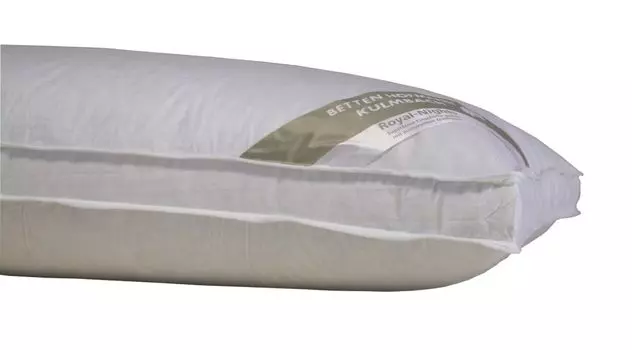 Подушка Hofmann Bayern с внешней перекладиной 40х80 перьевая подушка 30% пух 650г Betten Hofmann