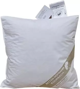 Подушка Hofmann пуховая подушка мягкая подушка 45х45 100% новый пух 250 г пухлый Betten Hofmann