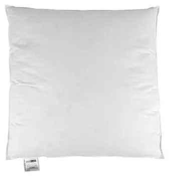 Подушка Homescapes Gnsefeder- und Daunenkissen, 65x15x65 см, белый