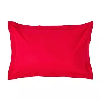 Подушка Homescapesbezug Fadendichte 200, 48x1x74 см, красный