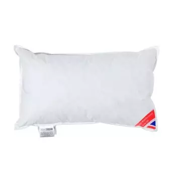 Подушка Homescapesfllung, Entendaunen, 35x5x50 см, белый