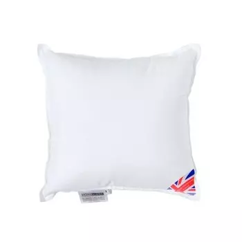 Подушка Homescapesfllung, Super-Mikrofaser, 35x5x35 см, белый