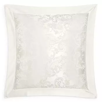 Подушка House of Textiles Lara Silk Euro Sham Togas, слоновая кость/кремовый