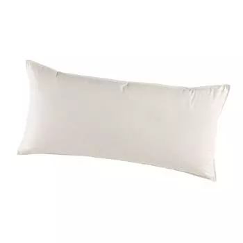 Подушка Hussling пуховая любимая мягкая, кремовый, 40х80 см