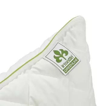Подушка Irisette Greenline Cyclafill ECO — стирка при 60° C, размер: 80x80 см.