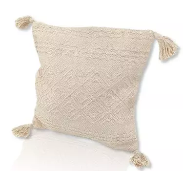 Подушка из 100% хлопка с наполнителем 45 х 45 см, чехол для подушки в стиле бохо, диванная подушка, декоративная подушка DARO DEKO