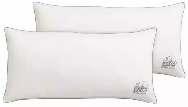 Подушка из микрофибры RIBECO "Мария", (2 шт.), юбилейный выпуск 40х80 см, белый