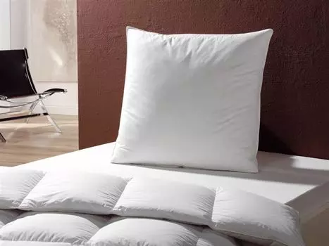 Подушка из пуха и пера Hussling Knigstraum 80 x 80 см подушка с окантовкой