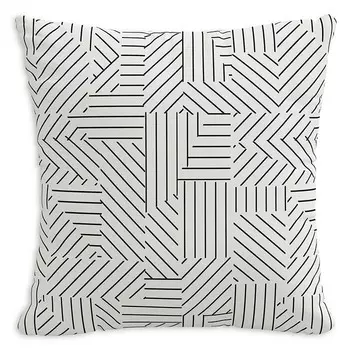 Подушка из пуха воробья и крапивника, Cross Hatch, 20 x 20 дюймов Sparrow & Wren, белый