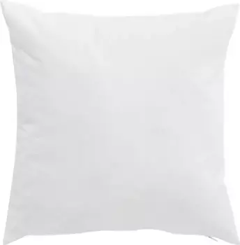 Подушка из синтетического волокна Schlafgut "Pure Pillow", (1 шт.), приятная на ощупь благодаря легкому супернаполнителю 80х80 см, белый