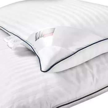 Подушка из смешанного пера и пуха Meisterhome, хлопковая подушка, размеры: 80 x 80 см Platinum