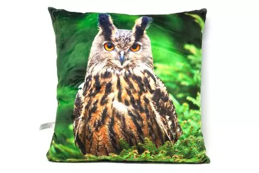 Подушка из ткани - Филин - 35х35 Cornelissen