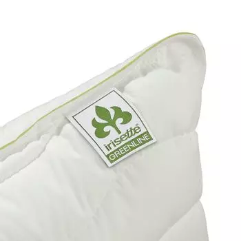 Подушка из волокна Irisette Greenline Aerelle Blue, можно стирать при 60° C, размер: 40x80 см.