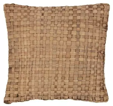 Подушка J-LINE Bali Bliss, 45x45x45 см цвет natrliche