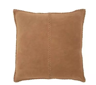 Подушка J-LINE BRWNS, 45x45x45 см, коричневый