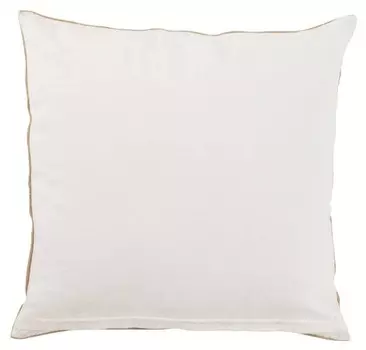 Подушка J-LINE Coco Ethnic, 45x45x45 см, бежевый