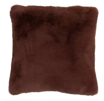 Подушка J-LINE Cutie, 45x45x45 см, коричневый