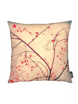 Подушка Juniqe, цвет blau & braun