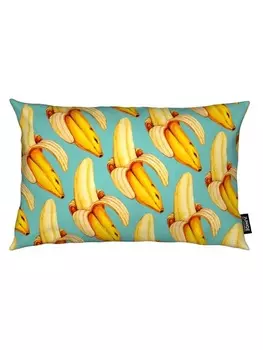 Подушка Juniqe, цвет blau & gelb