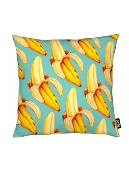 Подушка Juniqe, цвет blau & gelb