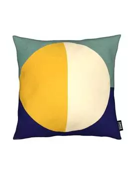 Подушка Juniqe, цвет blau & gelb