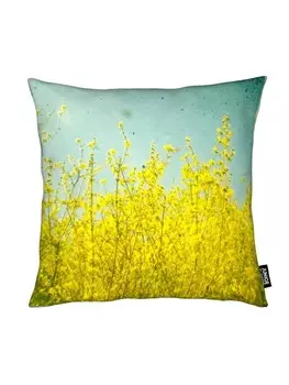 Подушка Juniqe, цвет blau & gelb