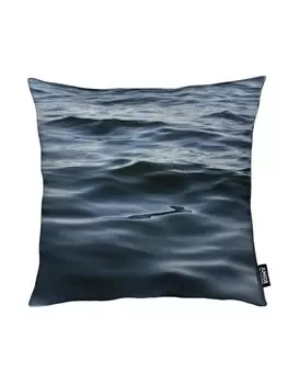 Подушка Juniqe, цвет blau & grau