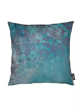 Подушка Juniqe, цвет blau & grau