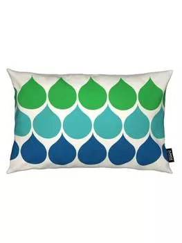 Подушка Juniqe, цвет blau & grn
