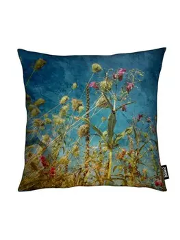 Подушка Juniqe, цвет blau & grn