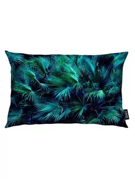 Подушка Juniqe, цвет blau & grn