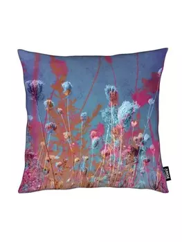 Подушка Juniqe, цвет blau & rosa