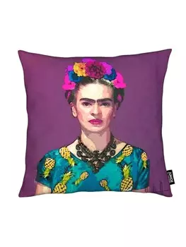 Подушка Juniqe, цвет blau & rosa