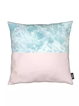 Подушка Juniqe, цвет blau & rosa