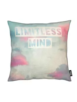 Подушка Juniqe, цвет blau & rosa