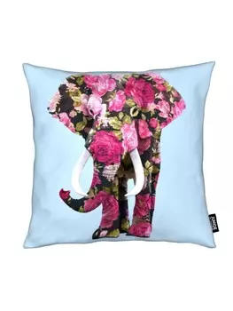 Подушка Juniqe, цвет blau & rosa